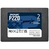PATRIOT SSD INTERNO P220 2TB 2,5" SATA 6GB/S R/W 550/500