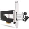 IcyDock controller PCIe 3.0 x4 con slot per 1 SSD NVMe M.2 removibile