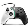 Thrustmaster Heart Controller (PC, Xbox One S, Xbox One X, Xbox Series X), Controller gaming, Nero, Bianco