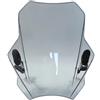 PACSCI Parabrezza Moto Per DUCATI Per Scrambler 400 800 Per Icon Per Classic Per XDiavel S Per XDIAVEL Accessori Per Moto Manubrio 22 26 28MM Parabrezza Universale Cupolino Touring(Light Grey)