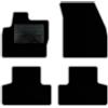 QUEMAR Tappetini Auto per Range Rover Evoque I, Bordo Perla, 0 Ricami | 2011-2019 / Kit Tappeti Moquette e Gomma su Misura / Set 2 Anteriori + 2 Posteriori / Ricami e Colori Personalizzati
