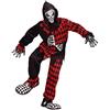 W WIDMANN MILANO Party Fashion Widmann Widmann-Evil Jester Costume per Bambini | Con maglia, pantaloni e maschera con cappuccio, costume da clown dell'orrore per Halloween, Carnevale