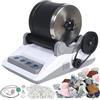 Generic Kit per macchina elettrica con timer, lucidatrice fai da te per adulti e bambini, accessori completi per lucidare le pietre, design staccabile per un facile utilizzo