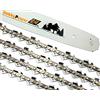 HobbyPower24 4 catene per motosega + lama da 30 cm, semiscalpello 3/8 LP 44 TG 1,1 mm per Stihl MS 180 210