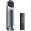 KanDao Meeting Pro 2 4K 360° KI Videoconferenza Webcam All-in-One con microfono e altoparlante: SmartNote, trascrizione KI, note riunioni, cancellazione del rumore KI, zoom/teams