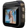 Gridva Y360 4K Action Camera, Flip Screen; Supporto Petto, ABS 68x58x30mm | Nero, ciclismo per registrazione video, sport avventura, confezione da 1
