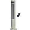 Duux Elevate Ventilatore a Torre - 26 velocità, oscillazione a 80°, solo 25 dB, ionizzatore, timer (1-12h), modalità sleep, touch e telecomando - Ventilatore silenzioso per camera da letto/ufficio