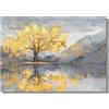 framed concept Quadro acustico - Tela insonorizzante - Immagine insonorizzante per ufficio, soggiorno e sala conferenze - 60 x 40 / 90 x 60 / 120 x 80 cm - Stampa su tela moderna