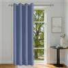 DWCN Tende oscuranti termiche blu grigiastro, larghezza 140 x altezza 240 | Tenda moderna per porta e finestra, con occhielli, per soggiorno, camera da letto, cucina, sala da pranzo, armadio