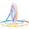 XUNATA Striscia LED COB da 3 Metri, luce bianca naturale, 12 V, 320 LEDs/m, flessibile, ad alta densità, per soffitto, armadio, mensola, camera da letto, cucina, fai da te, decorazione per interni