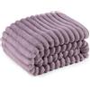 Bedsure coperta pile plaid divano - regalo donna, 150x200 cm, Viola Nebbia | Regalo di compleanno per donna/mamma/lei: plaid soffice per divano, arredo soggiorno, lavabile in lavatrice, OEKO-TEX.