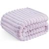 Bedsure coperta pile plaid divano - regalo donna, 150x200 cm, Viola Nuvola | Regalo di compleanno per donna/mamma/lei: plaid soffice per divano, arredo soggiorno, lavabile in lavatrice, OEKO-TEX.