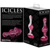 pipedream Icicles n. 75, dildo in vetro, rosa 1 St