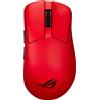 ASUS ROG Gladius IV Ace RED, progettato per destrorsi, sensore ottico, connessione wireless RF + Bluetooth + USB Type-A, 65000 DPI, colore rosso