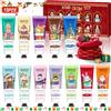 ZPQAODI Crema Mani Set - 12 Pezzi, Mini Set di Crema per le Mani,idrata istantaneamente,Crema per le Mani Secche Screpolate,Regali Natale, Festa della mamma,Compleanno Set Regalo per Donne e Uomini