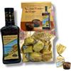 generico CAFFO Sacchetto Regalo 200g Cioccolatini praline Amaro del Capo con Miniatura Bottiglia 200 ml (Classico)