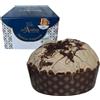Generico Panettone artigianale con mele annurche candite, gocce di cioccolato, ganache alle noci, glassa mandorlata, Made in Italy,1KG - Pasticceria F.lli Avallone (MELATTONE)
