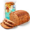 Glua Pane KETO Proteico, pane chetogenico, 13,5g Proteine, 4,2g di Carboidrati, Keto Friendly, 16 Fette