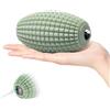 YIXIUTEN Sfera vibrante massaggiante con testa rotante per fascite plantare | Rullo per massaggio miofasciale a 3 velocità per terapia dei punti trigger, recupero sportivo, yoga e fitness (verde)
