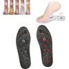 PacuM 1 Paio Solette Magnetiche Soletta Magnetica per uomo e donna Solette Magnetiche Dimagranti Solette Magnetiche Massaggianti Solette Magnetiche per Digitopressione e Massaggio Scarpe (L（44~47）)