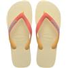 Havaianas - Top Mix Unisex Adulto, Infradito | Fasce Bicolore, Logo Pop Up, Chicchi di Riso, Antiscivolo, Plantare Imbottito, Unisex