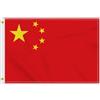 Petite Pine Bandiera amicizia Cina di medie dimensioni 60×90 cm, 2×3FT banner cinesi medie 150D decorazione durevole stampa laterale foderato occhielli in ottone medio Flag
