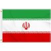 Petite Pine Bandiera amicizia Iran di medie dimensioni 60×90 cm, 2×3FT banner persiano medie 150D decorazione durevole stampa laterale foderata occhielli in ottone medio Flag