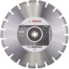 Bosch 1x Dischi diamantati Asphalt circolari e a benzina, foro 20/25,4 mm | per Calcestruzzo fresco, Asfalto, Ø 350 mm, Professional Accessorio Mototroncatrice a scoppio, Sega circolare da banco