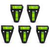 Uadme Livella Bolla Piccola Forma di T, 5 pezzi ABS Mini Spirit Level | Mini Livella a Bolla, Strumenti di Layout degli Strumenti di Misura del Contrassegno di Livello