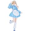 Zhongkaihua Kitagawa Marin Figura 20CM Blu Cameriera Vestito Anime Girl | Statua da collezione da scrivania, ornamento regalo per i fan degli anime