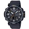 Casio Pro Trek Tough Solar - Orologio da uomo Ana-Digital Triple Sensor Multi-Band 6 Atomic World Time Keeping