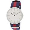 Daniel Wellington orologio al quarzo argento 40 mm 0201DW