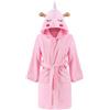 JiAmy Accappatoio Bambino e Bambina Cappuccio 3D in Terry 3-8 Anni | Tessuto Terry ultra-assorbente 2 tasche e cintura Ideale per bagno piscina e casa. Regalo perfetto!