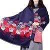 GFM® Scialle della sciarpa di stile pashmina di cachemire per l'autunno inverno (YCA-A)