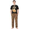 Get Trend Spongebob | Disney Donald Duck Pigiama Uomo Lungo, S-3XL | Set Pigiama Uomo Invernale Maglia Corta e Pantalone Lungo, Pigiami Completo Morbido e Leggero, Regalo per Lui