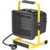 DAHTEC Termoventilatore Ceramico 2000 W, Elettrico, 30°, 20 m² | Riscaldatore portatile per officina, garage, ufficio e casa, con flusso d'aria a 30° e protezione dal surriscaldamento
