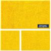 WohnDirect Set 3 tappeti bagno 70x120+50x80+45x45 Giallo | Set completo per doccia e lavabo - garantisce un aspetto uniforme in tutto l'ambiente