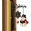 Generico Lampada da Scaffale LED Calde a Batteria con Babbo Natale | Lanterna Decorativa Angolo Lettura e Libreria per Sala Studio Angolo Lettura Tavolo Natale Insegnante Bibliofilo