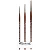 Raphael 8524 - Pennello per ripico, con precisione Martre, effetto sabbia, set da 3 pezzi 0/2, 2, 4