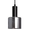 LEDKIA LIGHTING Lampada a Sospensione Metallo e Vetro Danae Grigio Smoke per Sale, Soggiorno, Cucina, Camera