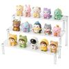 ZhouWei Espositore in Acrilico a 3 Livelli Espositore in Acrilico 30 × 20,8 × 15 cm Espositori in Acrilici per Smalti Spezie Cosmetici Artigianato per Gioielli Cupcake Figure Dessert