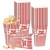 Lunyloer Sacchetti per popcorn, piccoli, 50 pezzi, scatole per popcorn | Bicchieri di carta per popcorn, snack e caramelle, per cinema, feste di compleanno, Natale