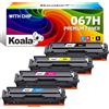 Merkloos Cartuccia toner 067H - Compatibile con Canon - Confezione da 4