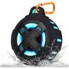 LTPRTZ Altoparlante Bluetooth portatile - Speaker impermeabile - Ascolto della musica all'aperto - Impermeabile IPX7, galleggiante - Potenza sonora di 10W - Colore: nero