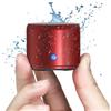 LTPRTZ Altoparlante Bluetooth portatile - Mini altoparlante - Ascolto della musica all'aperto - Impermeabile IP67 - Autonomia di 12 ore - Rosso