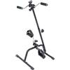 LTPRTZ Mini cyclette da casa - Attrezzo per esercizi sui pedali - Attrezzatura per la riabilitazione e il fitness - Design pieghevole - Altezza regolabile da 73 a 96 cm - Colore: nero