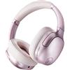 LTPRTZ Cuffie over-ear - Cuffie wireless - Ascolto della musica - Cancellazione attiva del rumore ibrida - Autonomia di 75 ore - Rosa