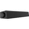 LTPRTZ Soundbar Onder Monitor - Altoparlante compatto - Migliora l'audio del computer - Connessione USB e Bluetooth - Larghezza 41 cm - Nero