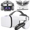 LTPRTZ Visore per la realtà virtuale - Occhiali per la realtà virtuale - Visione di film in 3D - Include controller - Compatibile con schermi da 47-62 pollici - Colore: nero