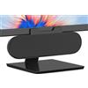LTPRTZ Altoparlante monitor USB - Soundbar portatile - Ideale per film e musica - Design con clip per fissaggio allo schermo - Non applicabile - Nero